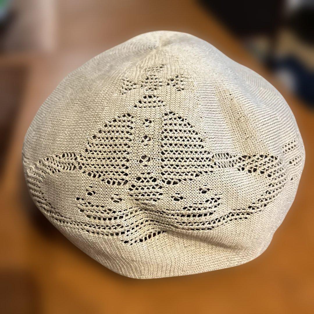 Vivienne Westwood サマーニット ベレー帽 オーブ SM