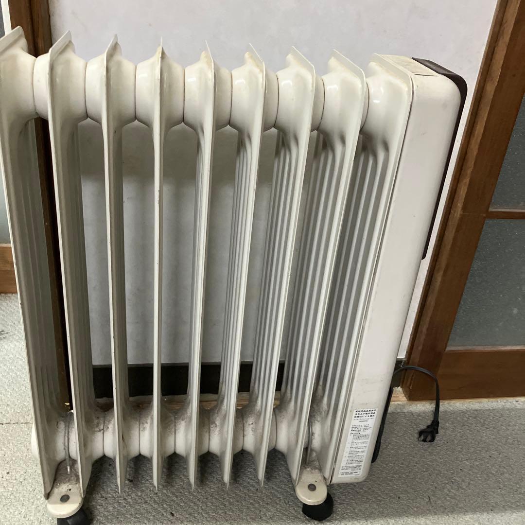 イタリア製オイルヒーター ホワイト