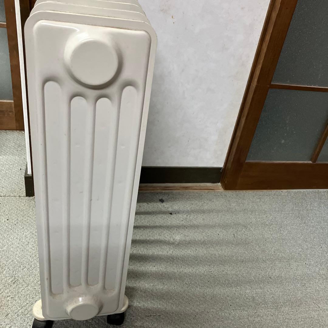 イタリア製オイルヒーター ホワイト