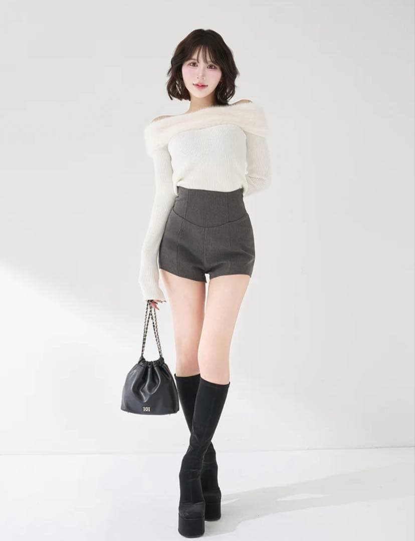 Darich 美シルエットショートパンツ　フリーL