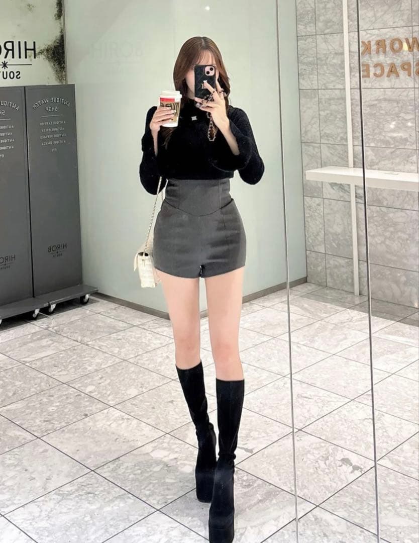 Darich 美シルエットショートパンツ　フリーL