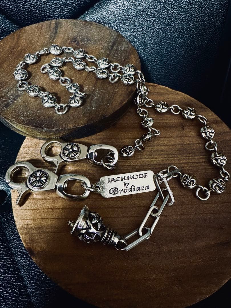 【希少・コラボ】JACKROSE × Brodiaea ウォレットチェーン ベル