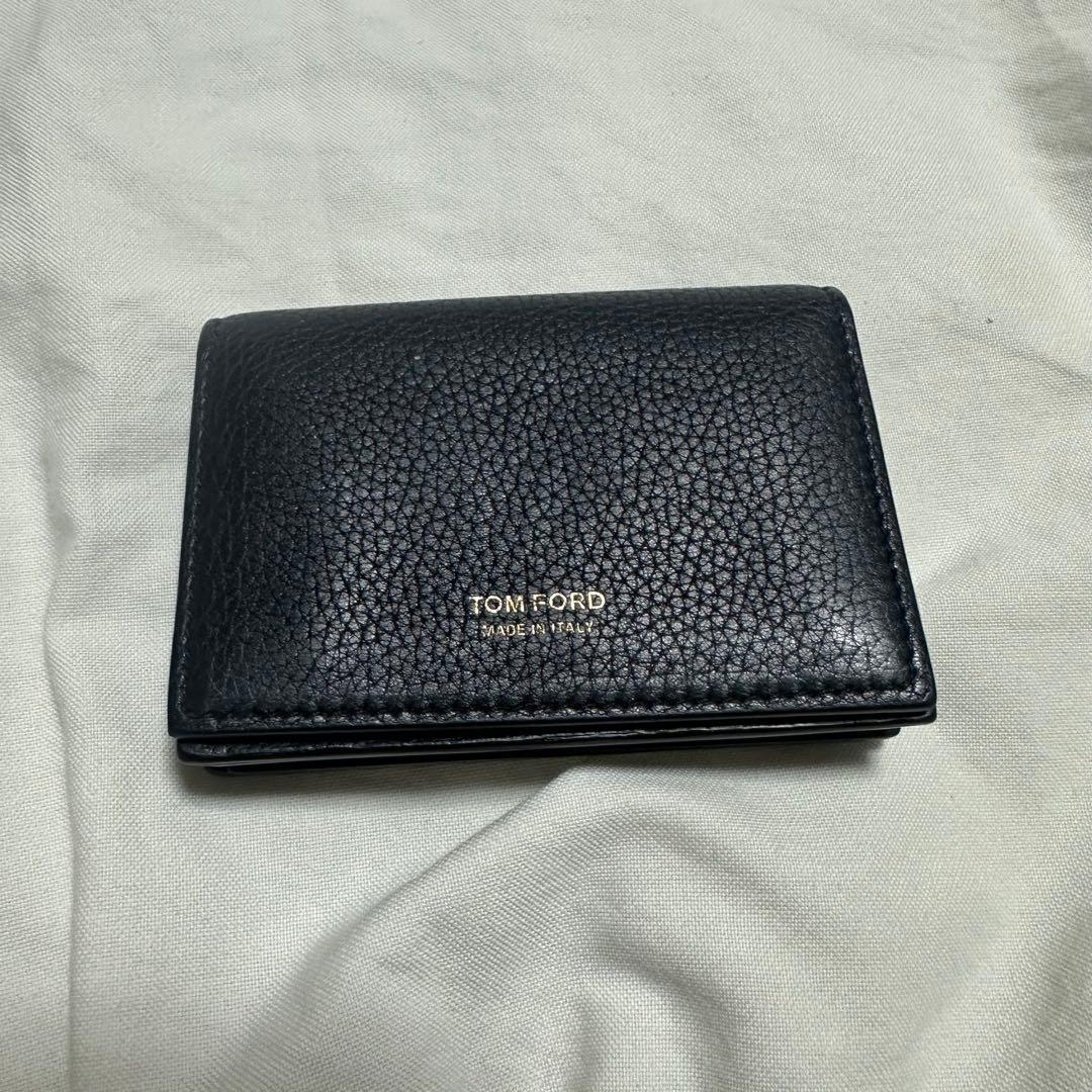 【正規品　定価7万】TOM FORD ブラック名刺入れ