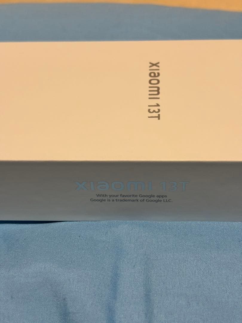 新品未使用xiaomi 13T XIG04［XIG04SLA］ アルパインブルー