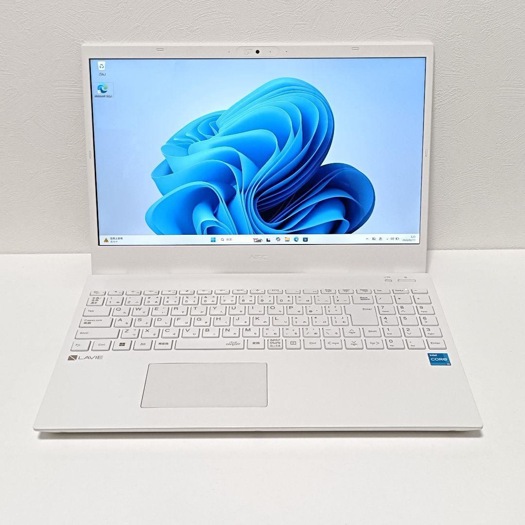 2023年 NEC Windows11 Corei3 ノートパソコン 使用時間少