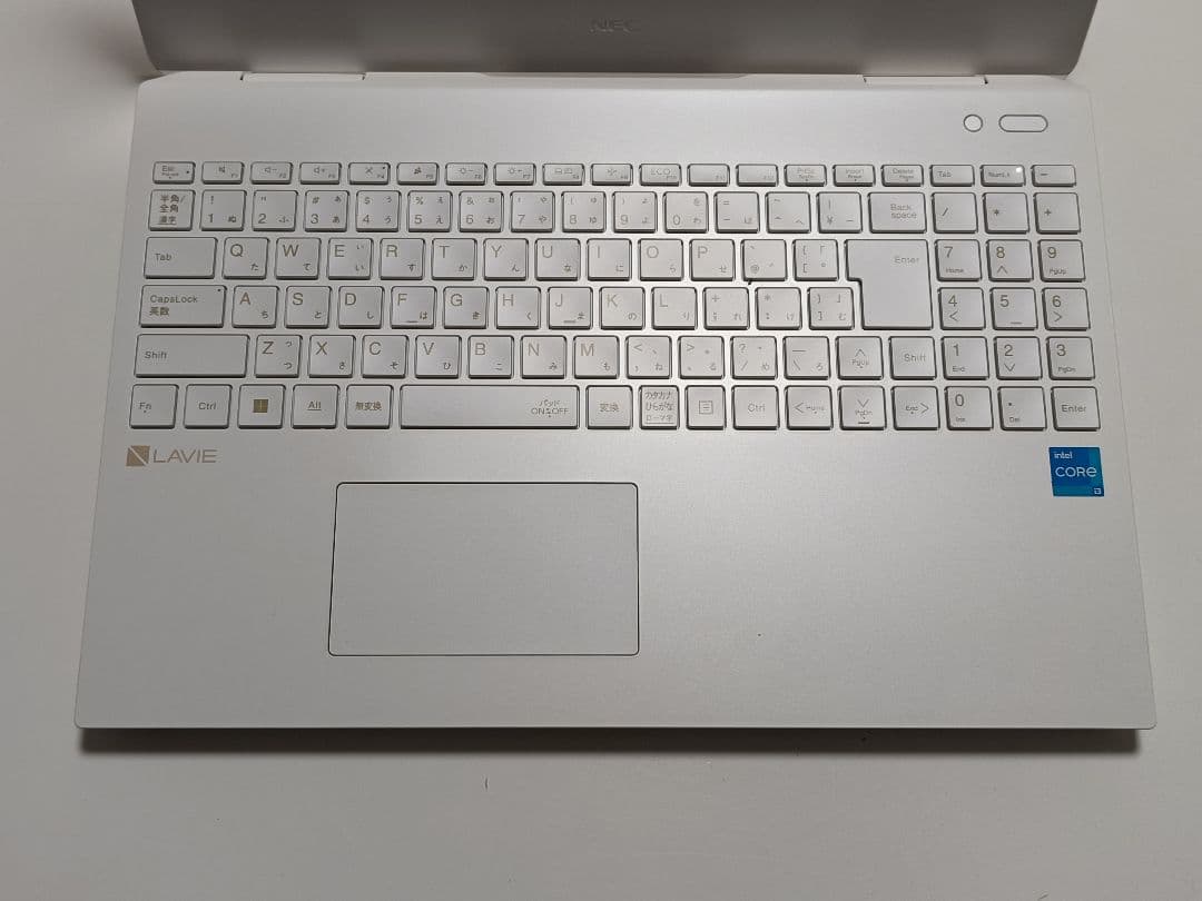 2023年 NEC Windows11 Corei3 ノートパソコン 使用時間少
