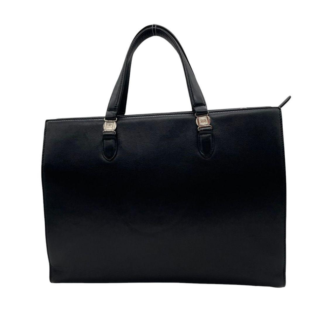 美品　ジャンポールゴルチエ　ビジネスバッグ　2way　黒　本革　レザー　s5