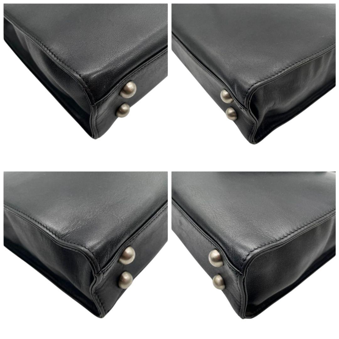 美品　ジャンポールゴルチエ　ビジネスバッグ　2way　黒　本革　レザー　s5