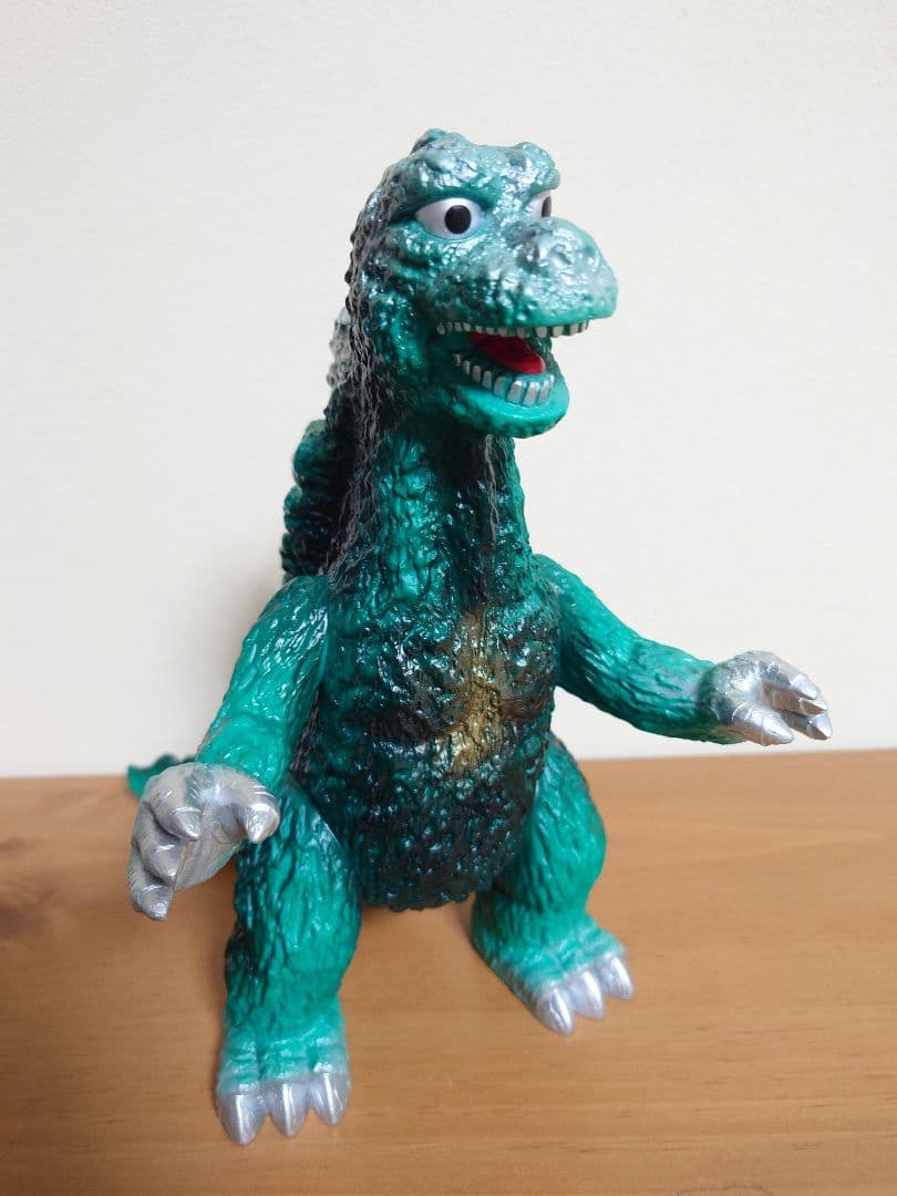 復刻版　ポピー　ゴジラ　グレートザウルス　ソフビ　東宝