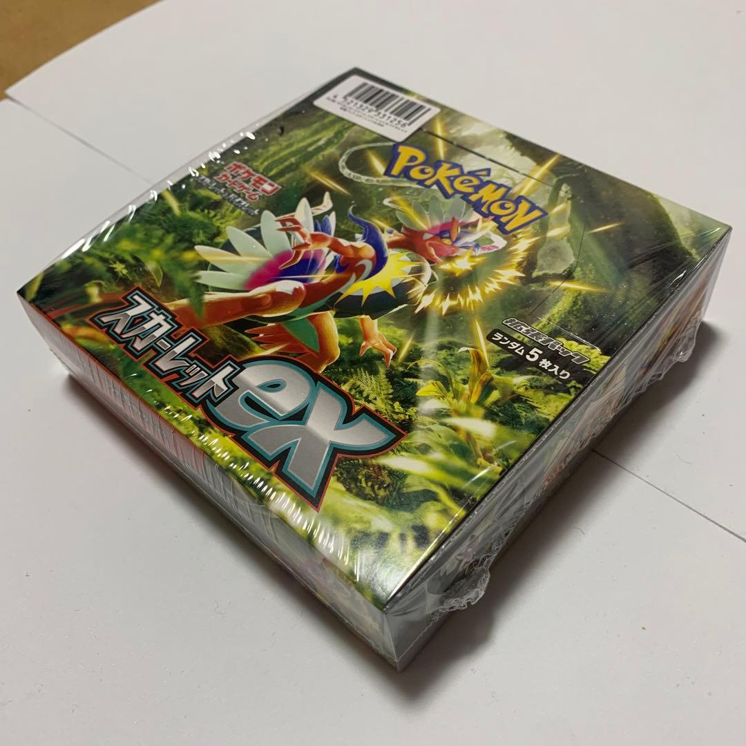 ※難アリ【新品未開封・シュリンク付き】ポケモンカードゲーム　スカーレットEX×1