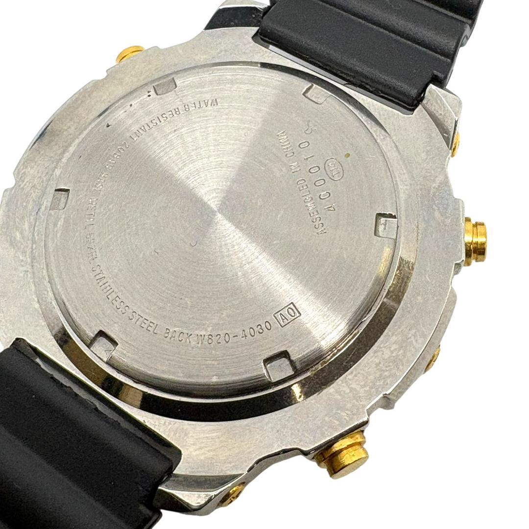 【美品・ベルト・電池交換済】ALBA HYPER-TECH W820-4030