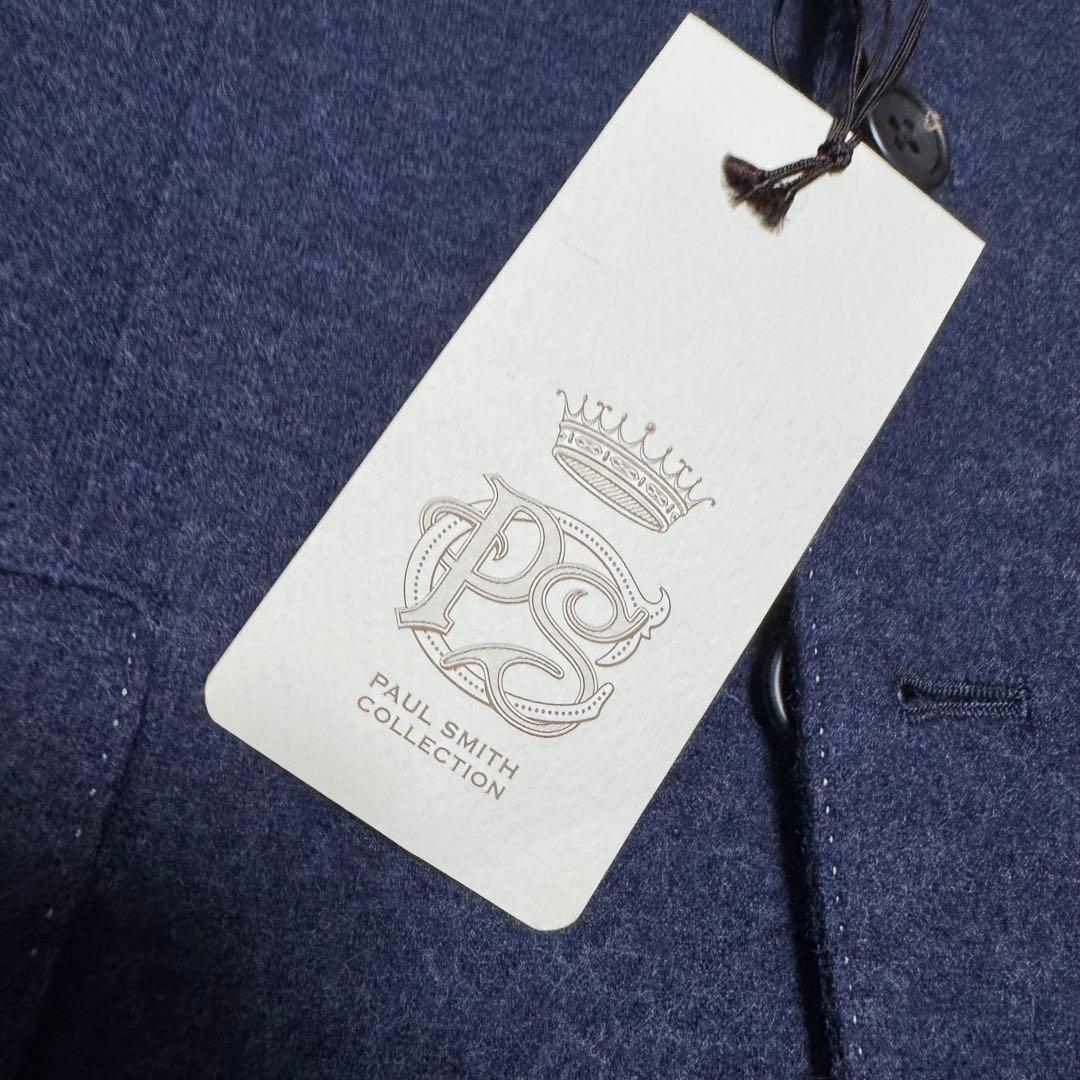 未使用タグ付 ポールスミスコレクション 裏地花柄 ウール地 ジャケット 本切羽