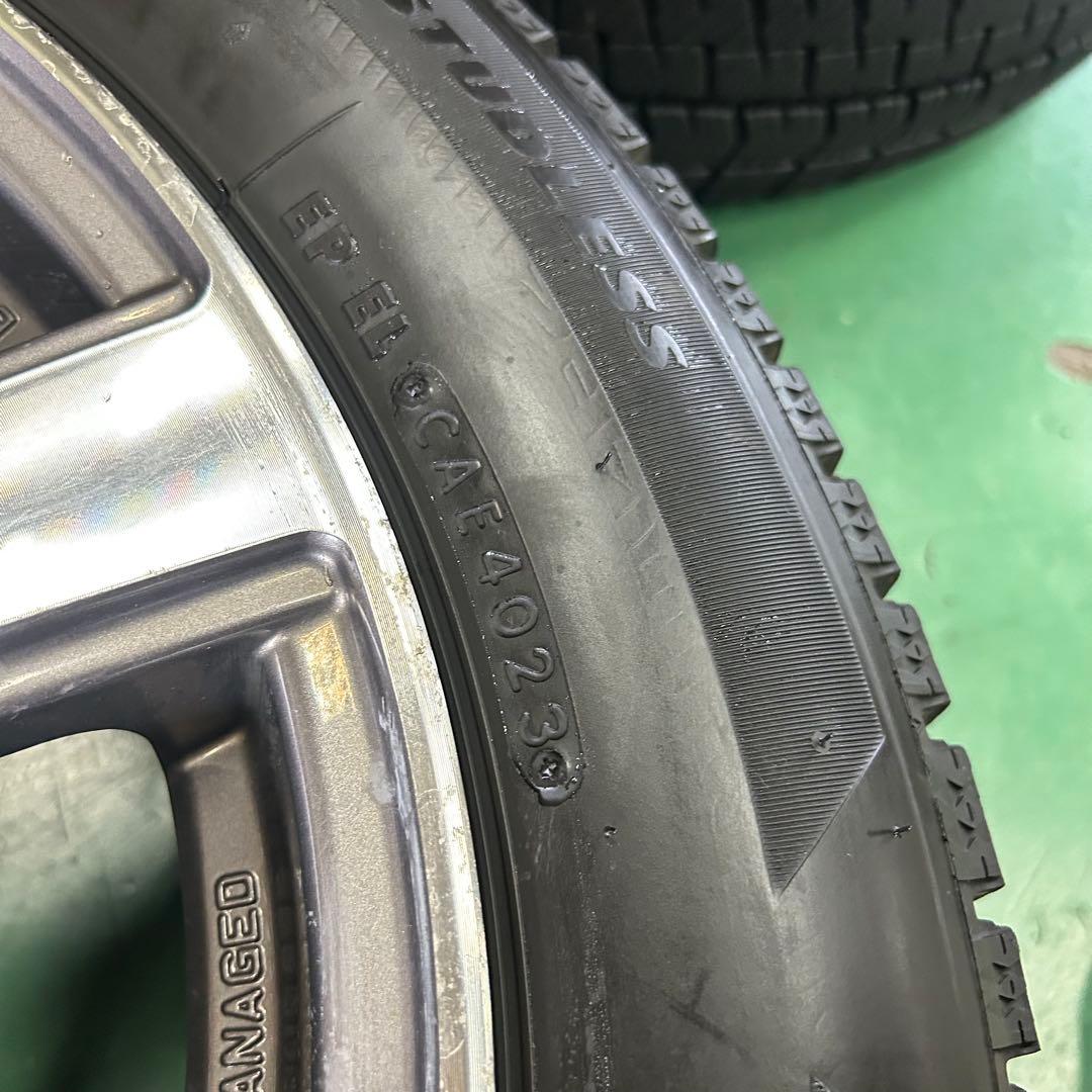 中古スタッドレス185/60R16ブリザック4本セット　ノート、オーラ、デミオ等