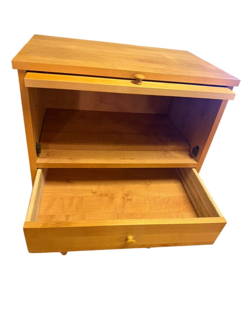 【超美品】momo モモナチュラル コモ ミドルボード キャビネット 脇木工