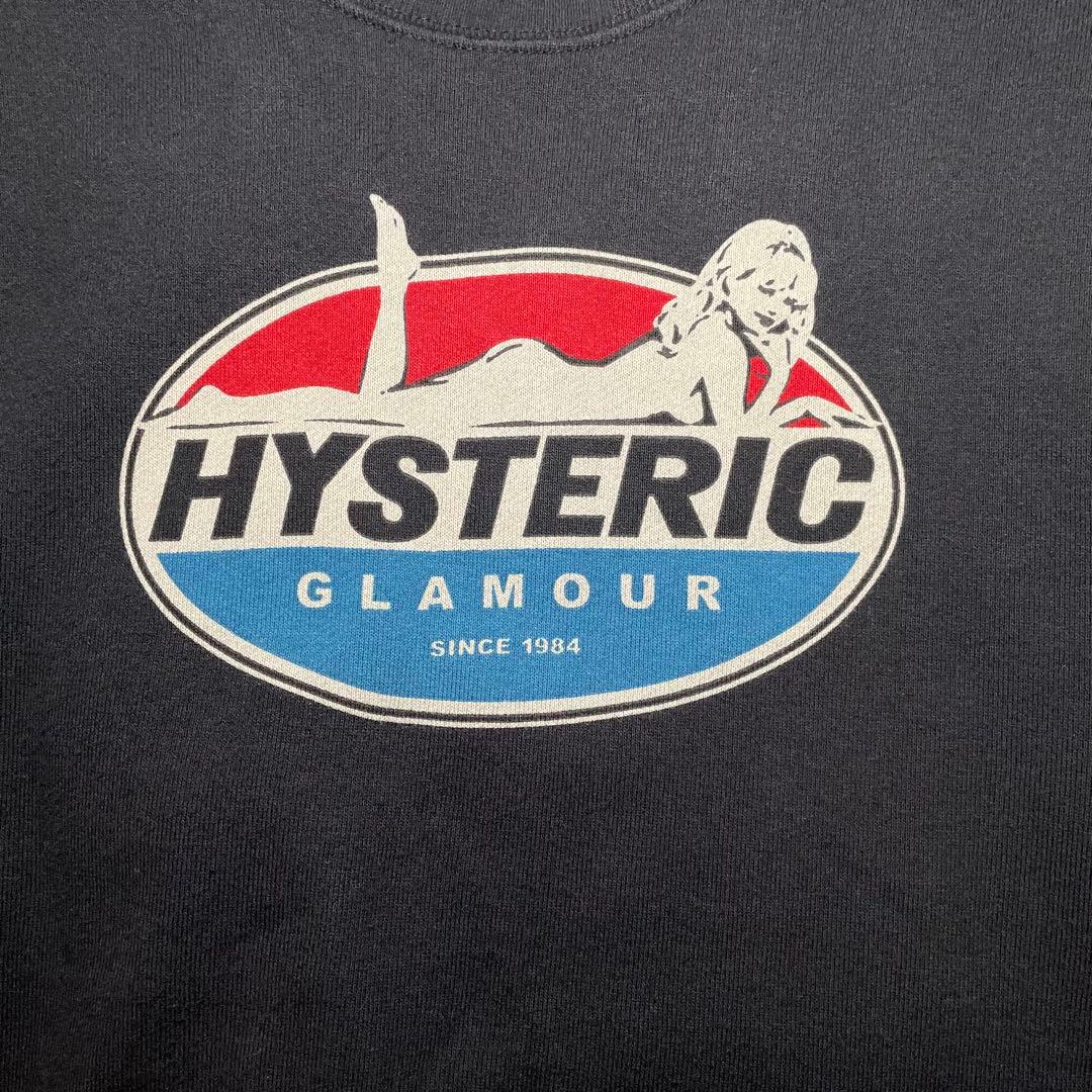 【美品】ヒステリックグラマー ヒスガール スウェット ブラック 黒 M 裏毛