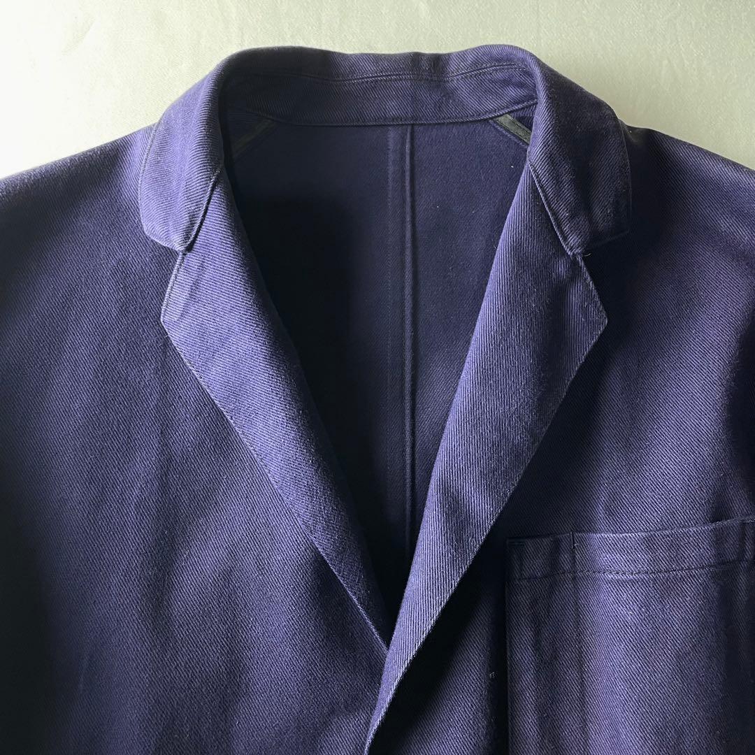 【obrero】ワークコート カツラギ コットンツイル j98