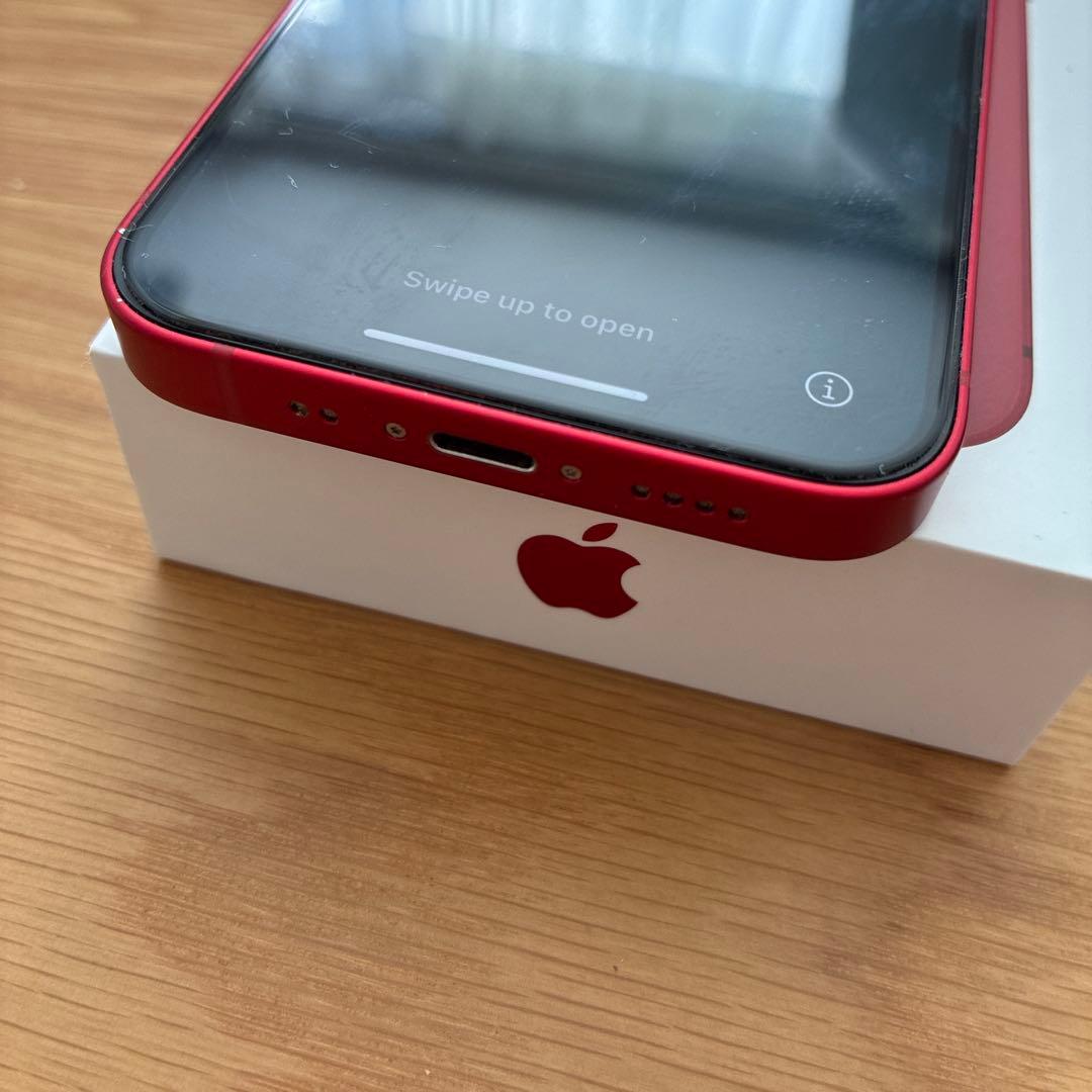 【美品】Apple iPhone 13mini PRODUCT RED