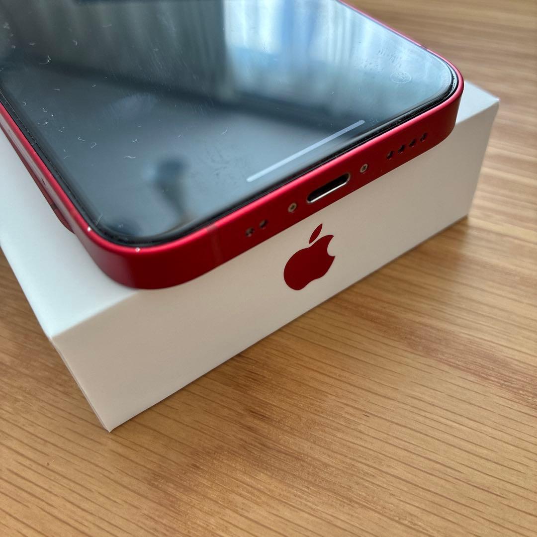 【美品】Apple iPhone 13mini PRODUCT RED