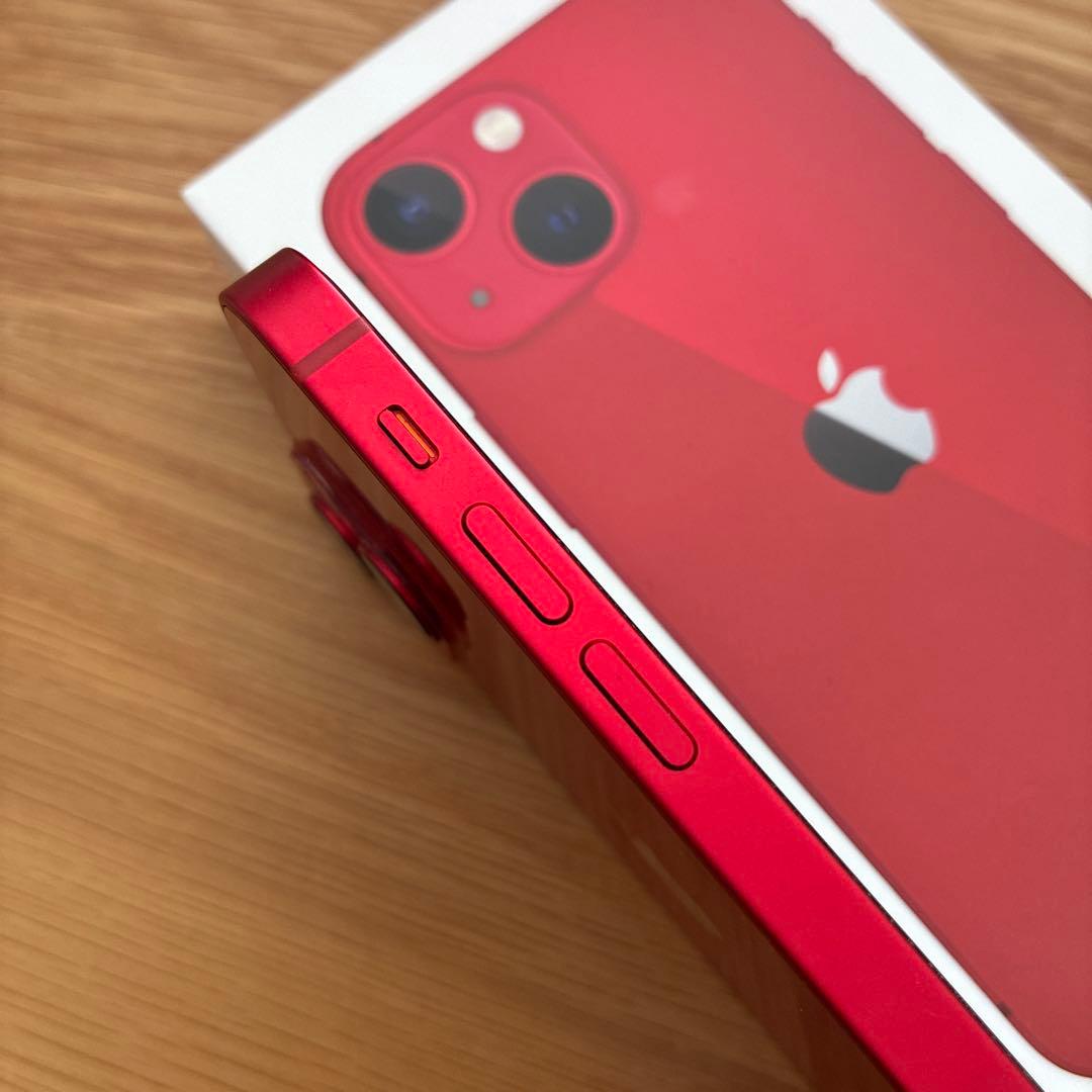 【美品】Apple iPhone 13mini PRODUCT RED