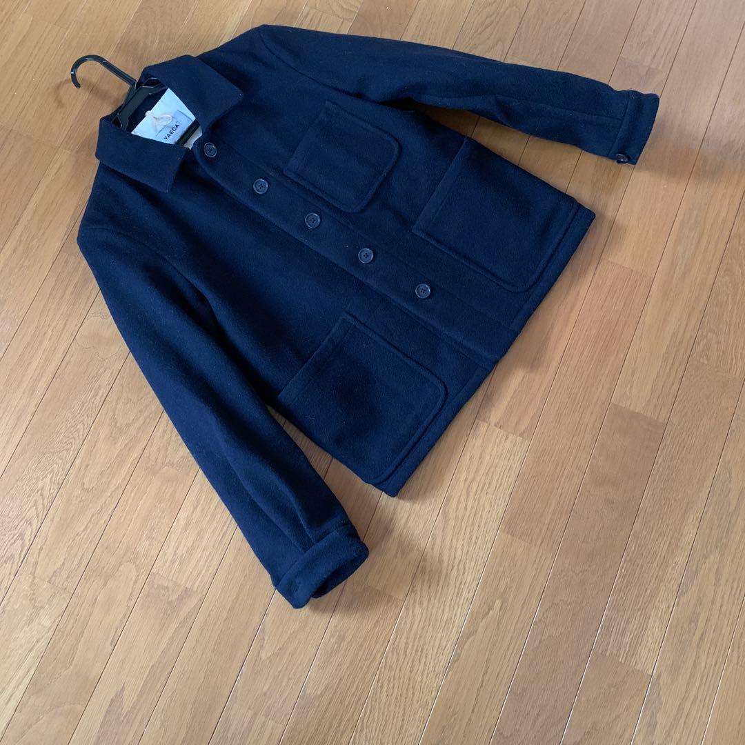 ジャケット・アウター YAECA melton wool coverall jacket