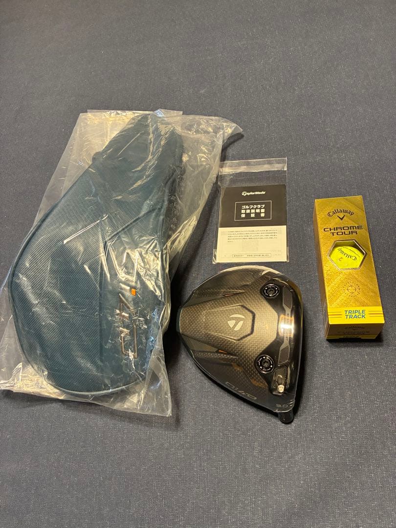 【新品おまけ付】テーラーメイド Qi4D ドライバーヘッドのみ 9度　HC付