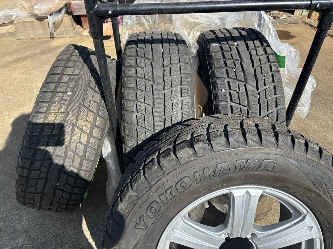 スタッドレス 17インチ タイヤ・ホイールセット、ランクル、ハイラックス等