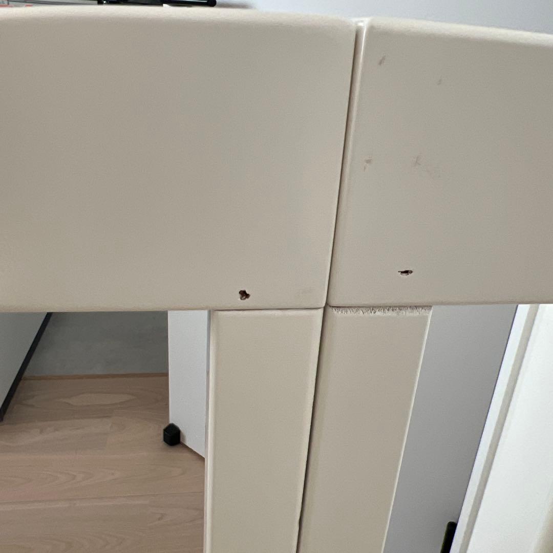 カトージ　木製ミニベビーベッド キャスター付き 折りたたみ可　ホワイト