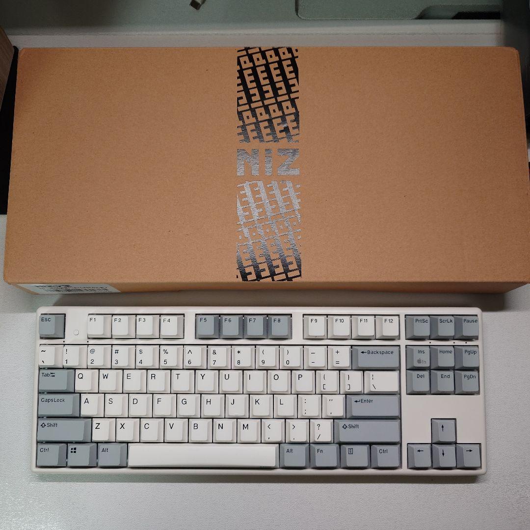 NIZ（宁芝）X87EC 静電容量無接点キーボード／三モード対応／美品