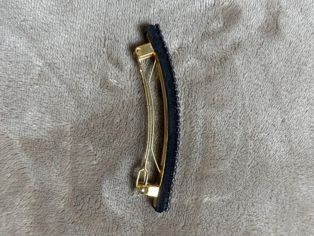 acca紫色スワロフスキーバレッタ