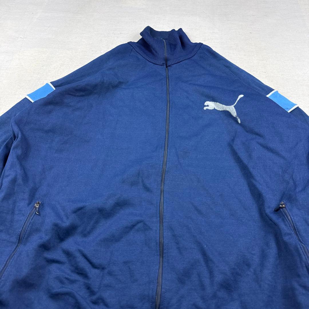 70s PUMA 目付き トラックジャケット ジャージ 日本規格XLサイズ