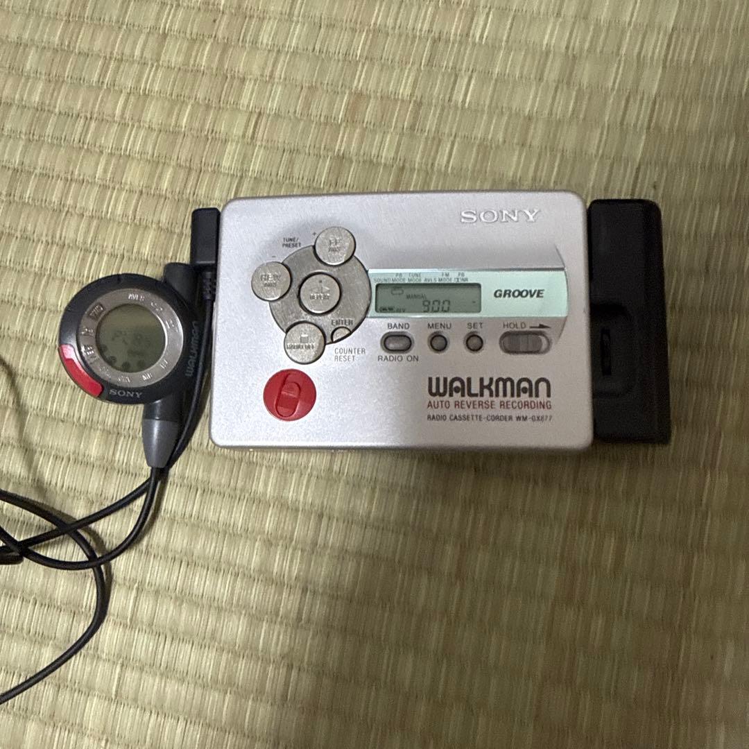 SONY WALKMAN WM-GX677 ベルト交換済