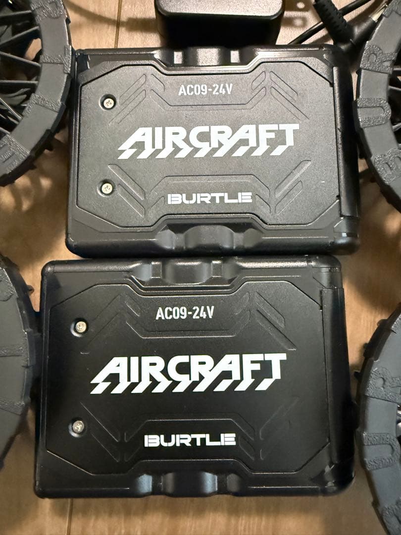 BURTLE AIRCRAFT 24V Li-ion バッテリー ファン4個