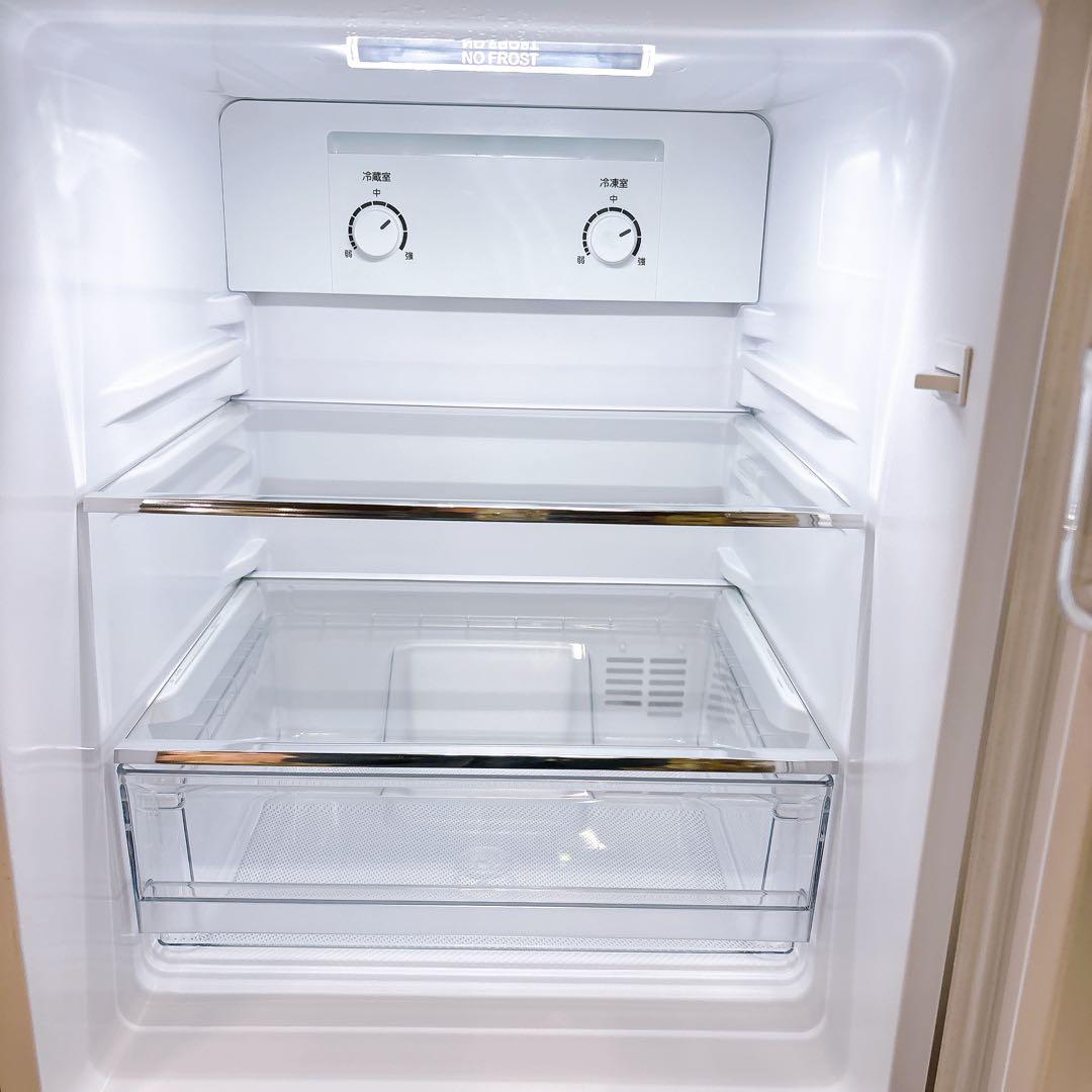 ★送料設置費込み★2024年製ハイアール148L ２ドア冷蔵庫ステンレスブラック