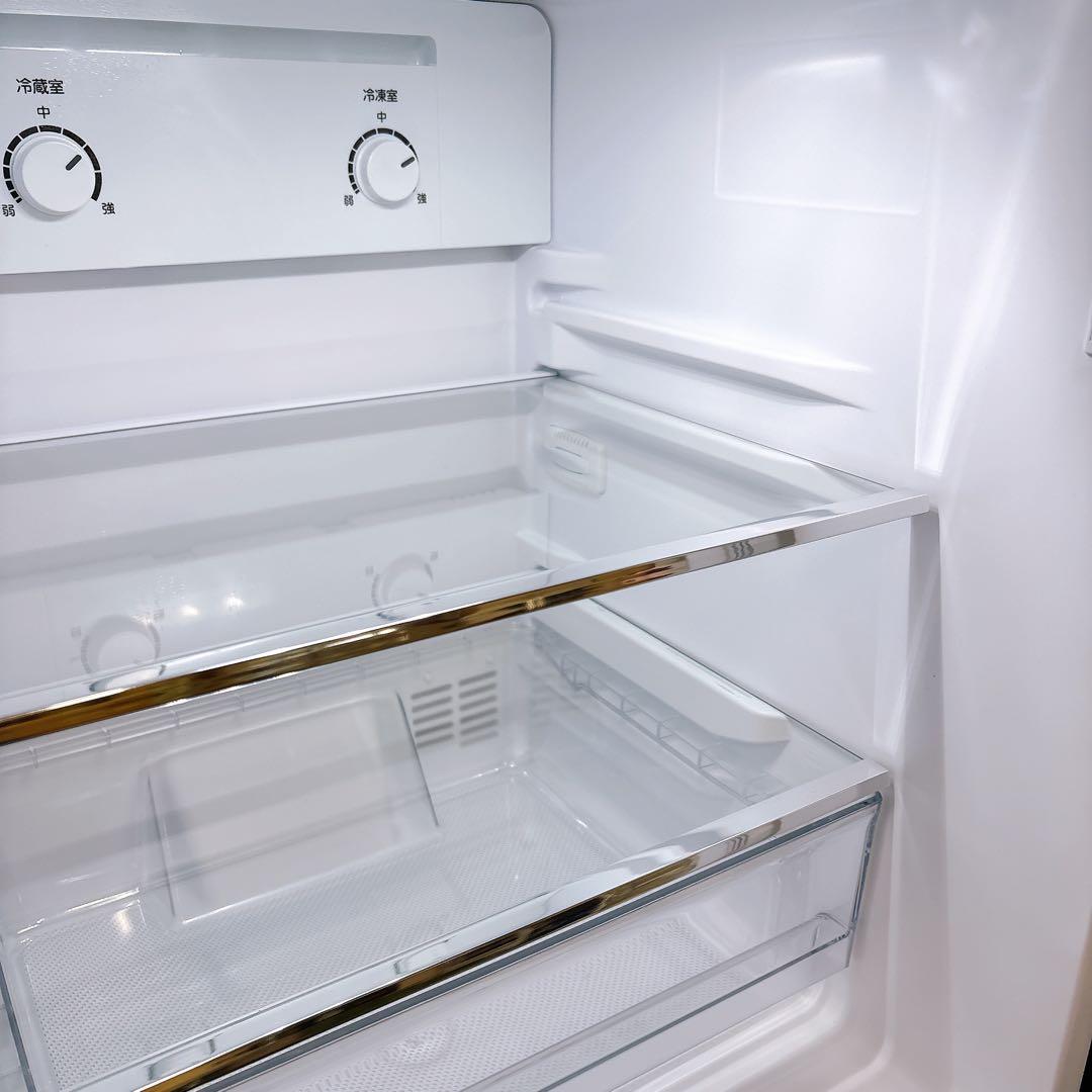 ★送料設置費込み★2024年製ハイアール148L ２ドア冷蔵庫ステンレスブラック