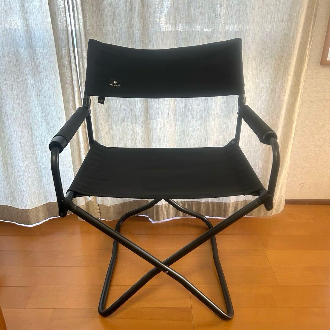 【希少•限定品】 peak FDチェア ワイド ブラック コーデュラ生地