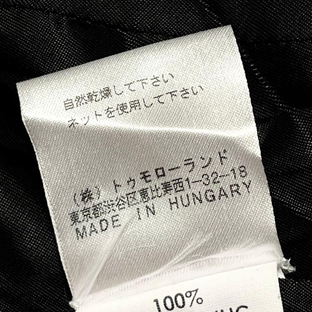 【美品】【38】DRIES VAN NOTEN ブロックチェック ファーコート