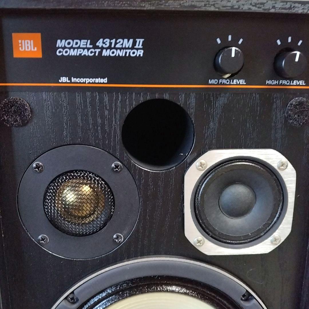 【完動美品】JBL 4312MⅡ BKペア スピーカー 音出し良好