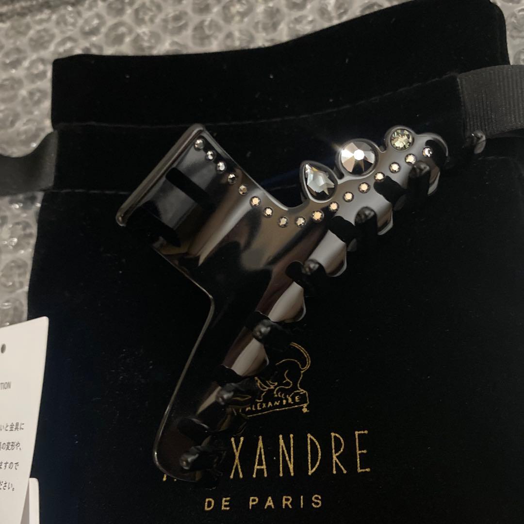 新品ALEXANDRE DE PARIS アレクサンドルドゥパリ　ヘアクリップ