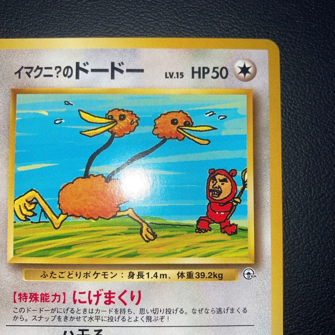 美品　イマクニ？のドードー　プロモ　旧裏