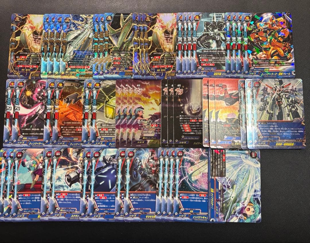 バディファイト　サツキ　戦艦　艦載機　デッキ