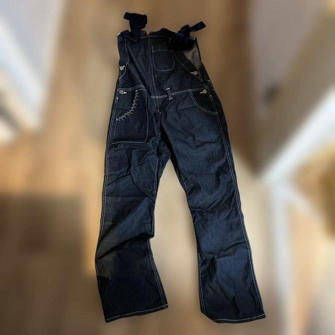 アレキサンダーリーチャンデニム サルエルオーバーオール