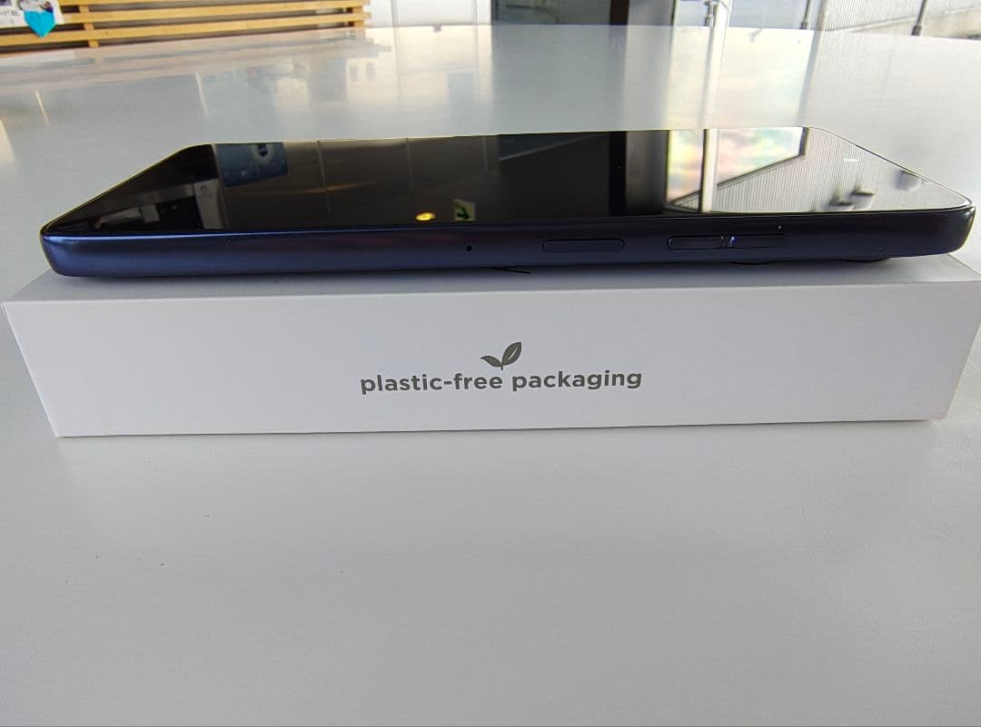 motorola g66y 5G ブラック ソフトクリアケース付き