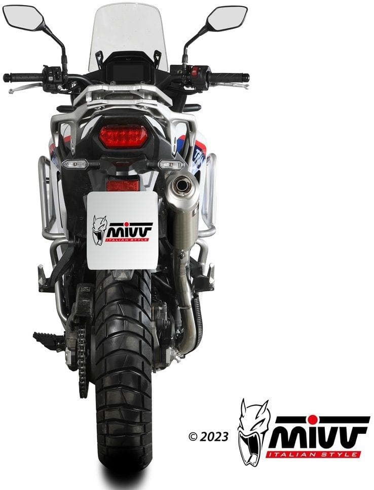 美品中古　XL750 トランザルプ　 mivv DAKAR スリップオンマフラー