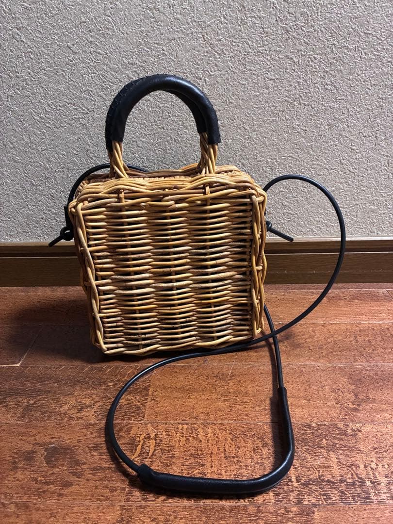 plein de bonnes choses かごバッグ 天然草木 アラログ