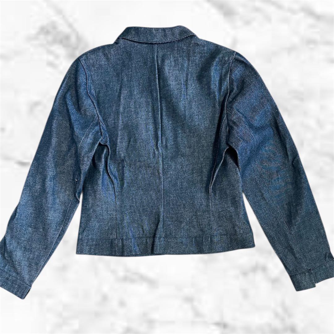 【MIU MIU】 90sアーカイブダークデニムジャケット フック