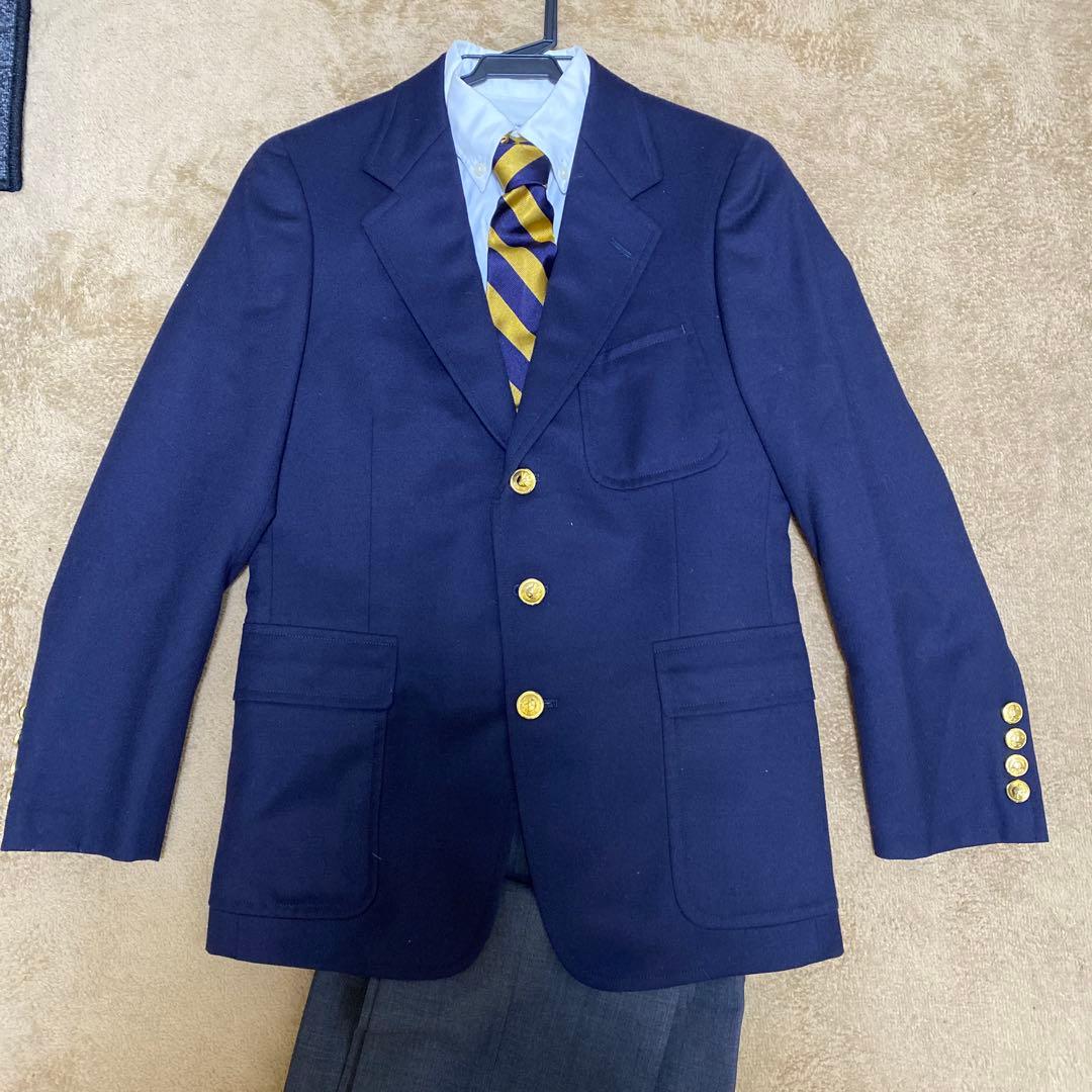 【3点セット】Polo by Ralph Lauren ネイビーブレザー 150