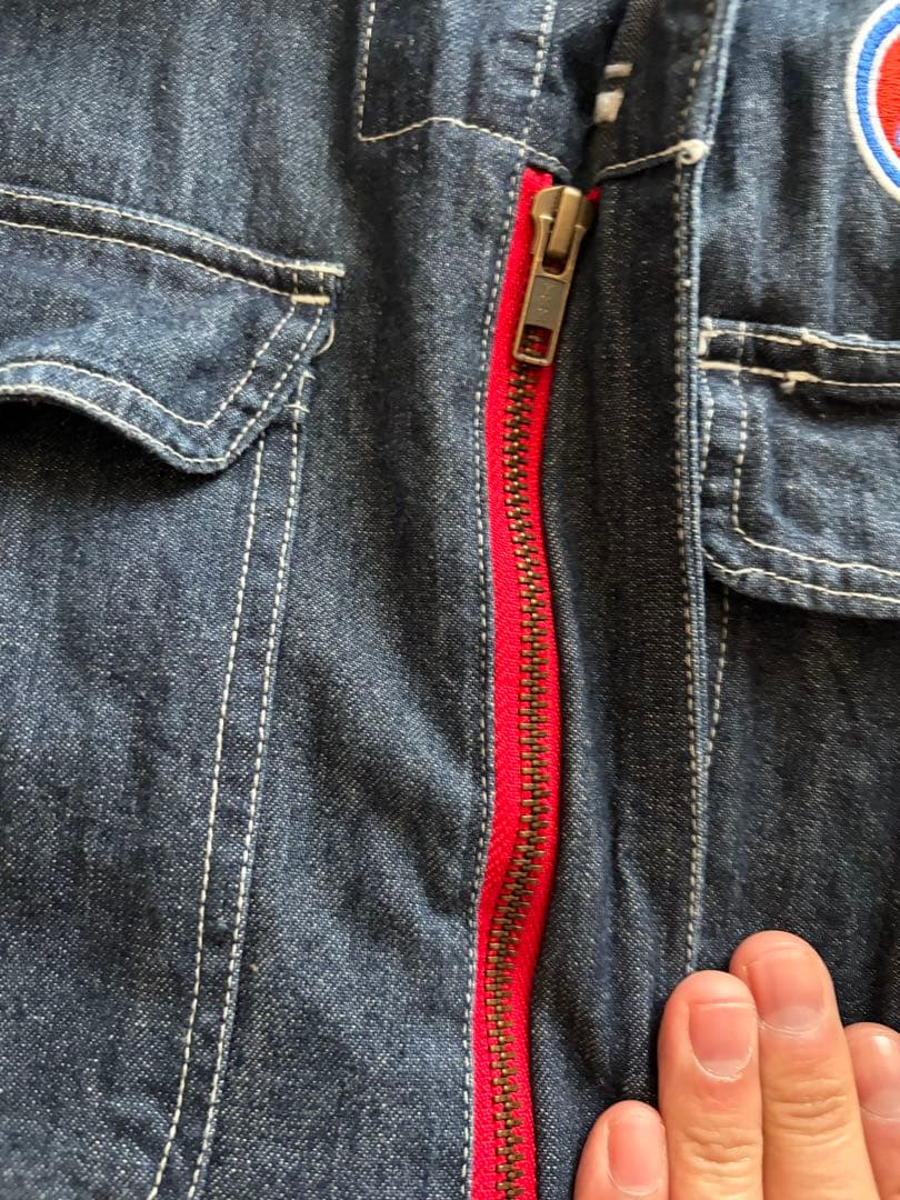 STP デニム つなぎ オールインワン 作業着　スナップオンライトオンスアメカジ