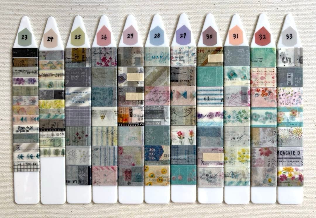 ヨハク　マスキングテープ326種類　各約30cm　お裾分け　切り売り