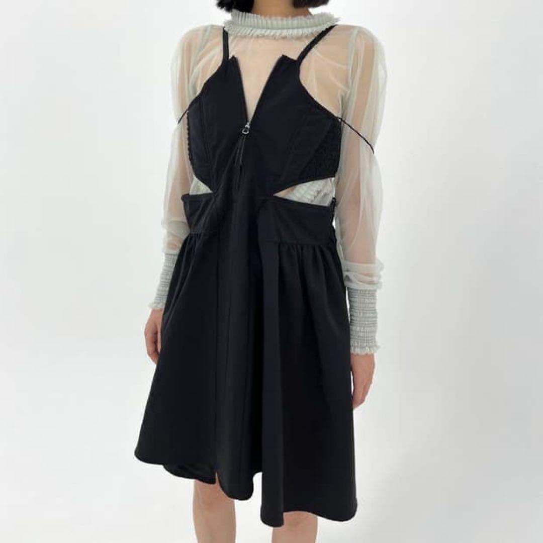 ワンピース Ulikasanctus smoking dress black