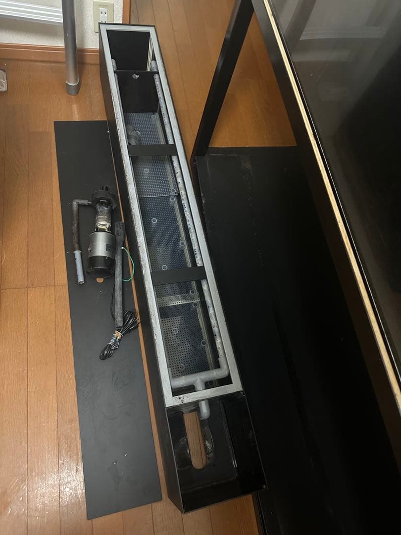 150cm用上部フィルター とレイシーP-425sポンプ